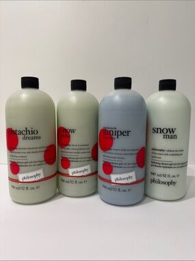 Philosophy - Snow Globe, Pistachio Dreams, Juniper Berries, Snow Man - You Pick!